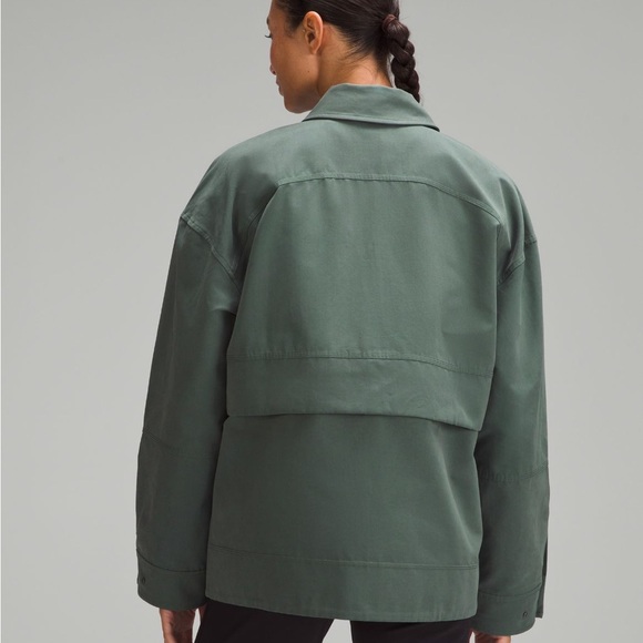 NWT Size XL Lululemon Black Glyde 2 in 1 adaptable jacket - Picture 5 of 5